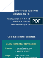 Guiding Catheter and Guidewire Selection For PCI