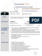 CV Redhwan E PDF