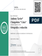 Certificado PDF