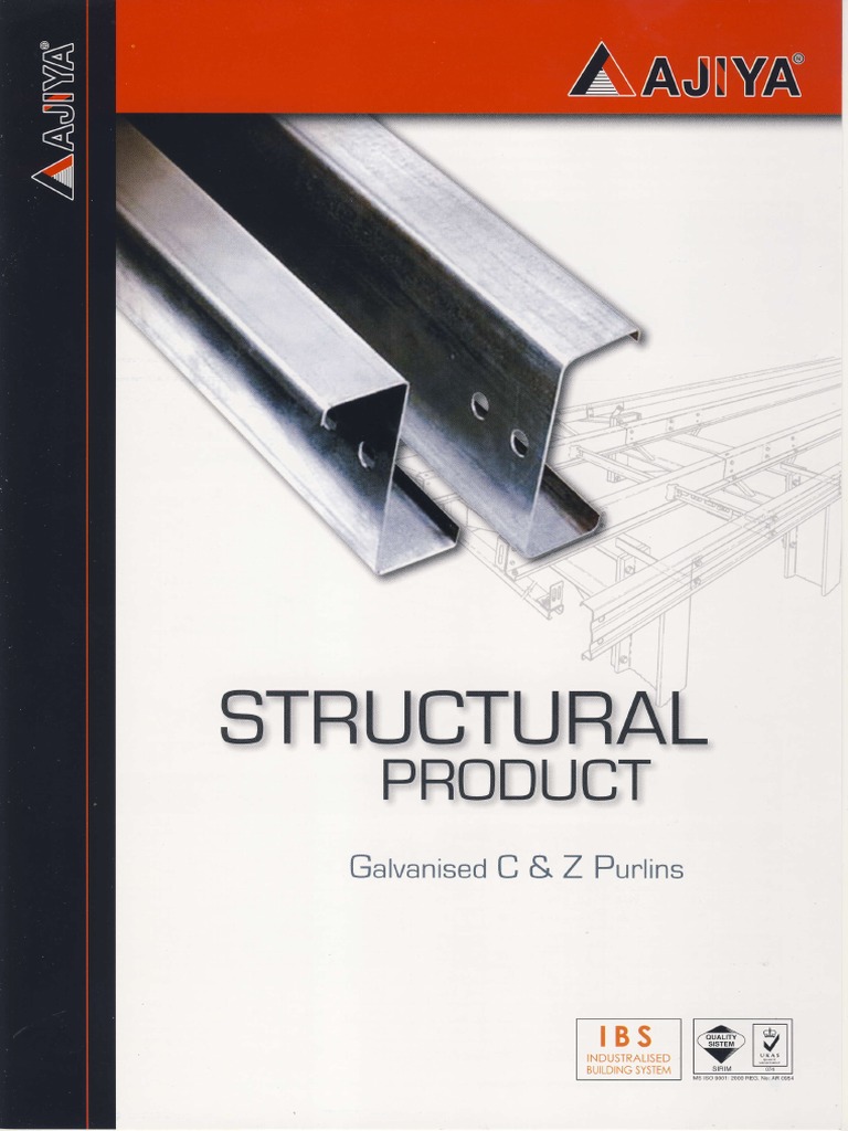 AJIYA-Structural Product Purlin PDF | PDF | Secondary Sector Of The ...