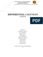 Nueva Vizcaya State University Differential Calculus Functions