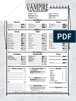 Character Sheet Tech