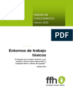 Entornos de Trabajo Toxicos