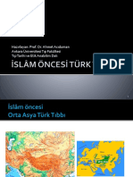 İslâm Öncesi̇-Sonrasi Türk Tibbi̇