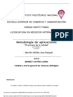 U2 Actividad 1 El Proceso de La Calidad - Ana Raquel Barr N Mili N