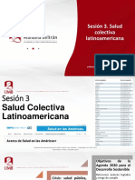 Diapositivas - Sesión 4. Salud Colectiva Latinoamericana - Salud Pública - V2
