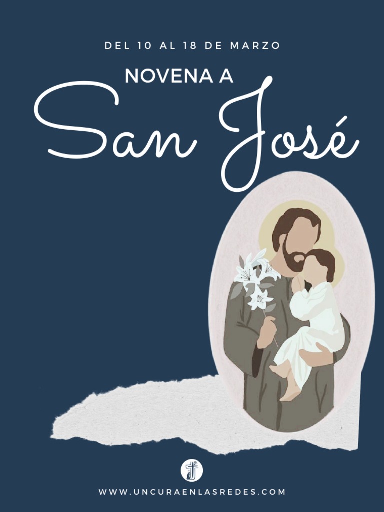 Novena a San José: Oraciones y Reflexiones | PDF | María, madre de ...