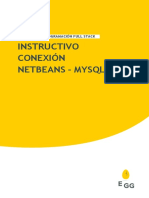 Instructivo Conexión Netbeans - MySQL