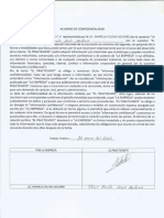Acuerdo de Confidencialidad PDF