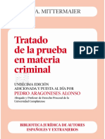 Primeraspaginas - 9788429013979 - Tratado de La Prueba en Materia Criminal - Reus PDF