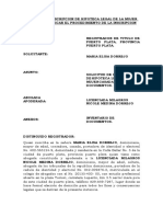 Hipoteca Legal de La Mujer Casada y Explicar El Procedimiento de La Inscripcion PDF