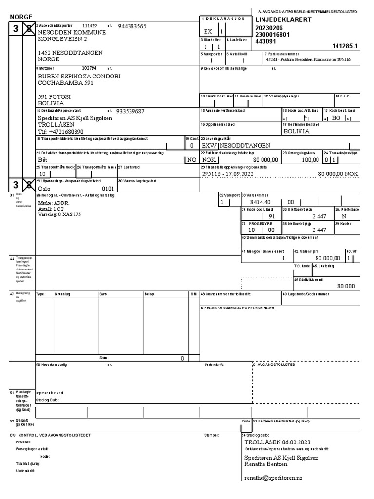Export Nesodden Kommune PDF | PDF
