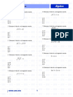 Algebra Ecuaciones Con Raices