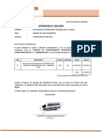 COTIZACION N°01-2023 - TOPOGRAFIA CORREDOR AZUL - Hmaloserv