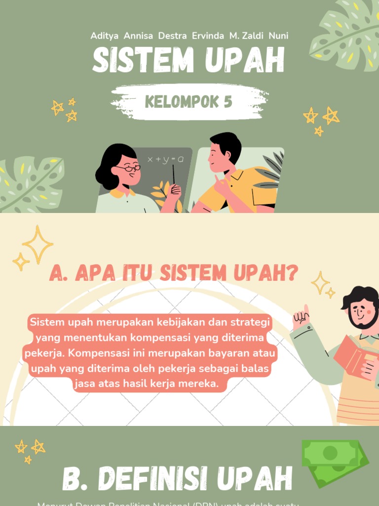 Perbedaan Upah dan Gaji di Indonesia | PDF | Pengelolaan Keuangan ...