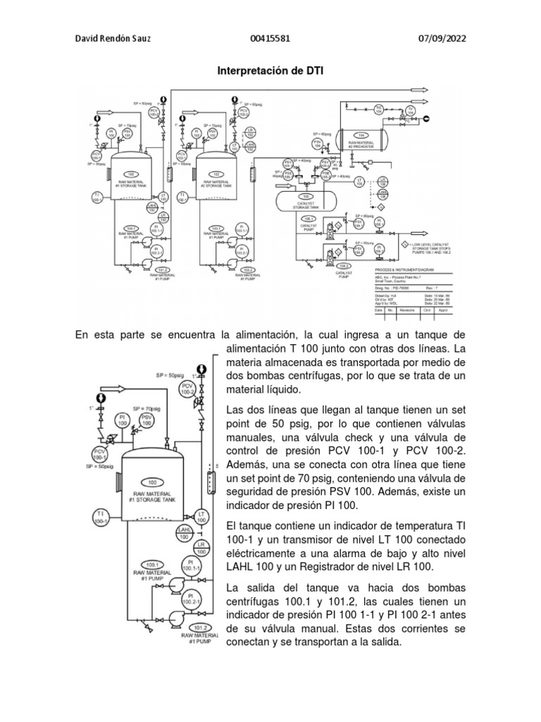 Interpretación de DTI | PDF | Hidráulica | Tecnologías de gas