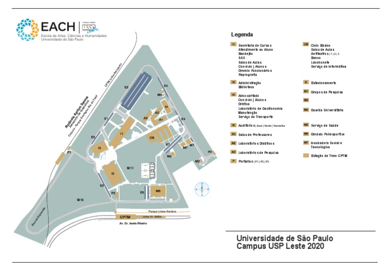 Mapa Each 2015 | PDF