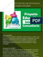 Proyecto Integral Comunitario