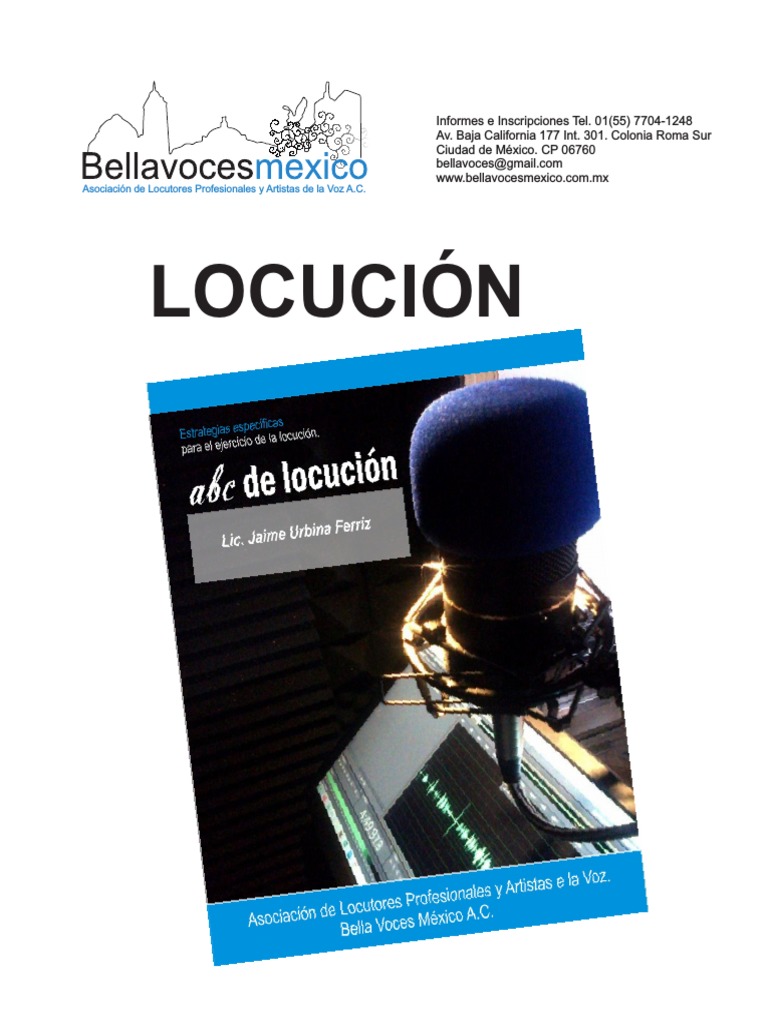 Manual de Locución y Doblaje | PDF | Respiración