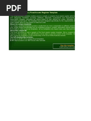 asset register