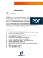 Course Description - LTE L13 Radio Network Design