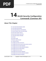 01-14 WLAN Security Configuration Commands (Common AP) PDF