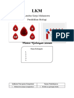 Materi Golongan Darah: Lembar Kerja Mahasiswa Pendidikan Biologi