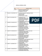 Jurnal Kinerja Guru