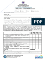 Evaluation of Non-Print Materials