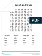 Worksheet 2nd Grade PDF