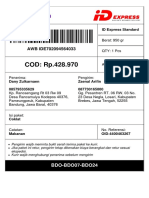 COD: Rp.428.970: AWB IDE702094564033