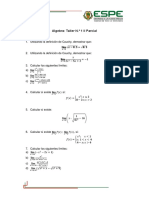 Taller 1 II Parcial PDF