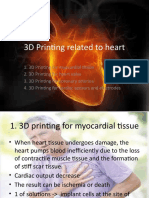 3D Printing Applications for Heart Tissue Regeneration