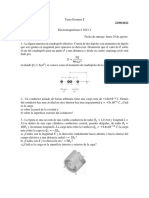 Tarea Examen 2 Electromagnetismo I 2023-1