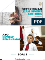 Xi-3 Determinan Dan Invers Matriks