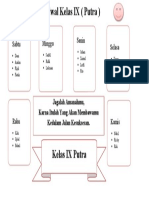 Jadwal Kelas IX Putra