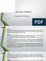 Disposiciones Generales Del Derecho Del Trabajo - 1 2