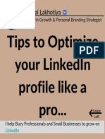 Effective Tips To Optimize LinkedIn Profile Like A Pro 1650648464