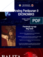 Aralin 5 Ugnayan NG Pamilihan at Pamahalaan