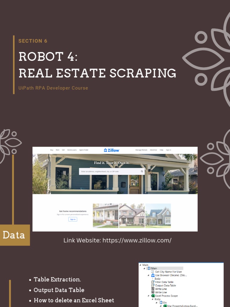 Robot 4 Real Estate Web Scraping PDF