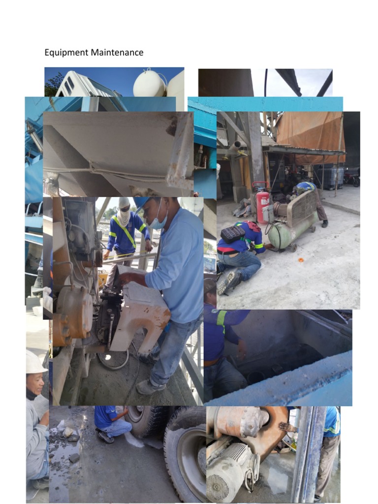 RMC Equipment Maintenance and Housekeeping | PDF