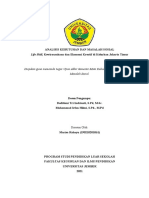 Analisis Kebutuhan Dan Masalah Sosial