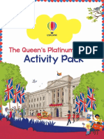 Queens Jubilee Activity Pack For Kids From Usborne - Be Curious