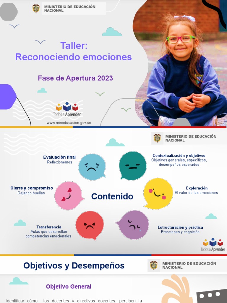 Taller de Competencias Emocionales 2023 | PDF | Las emociones | Temor