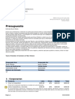 Quote Bryan Motato Estimate Corp Transporte PDF