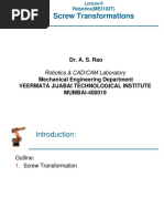 Lecture-8 Screw Transformations