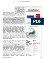 Rusia - Wikipedia, La Enciclopedia Libre