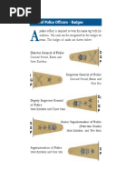 Police Scotland Rank Structure Overview | PDF | Constable | Inspector