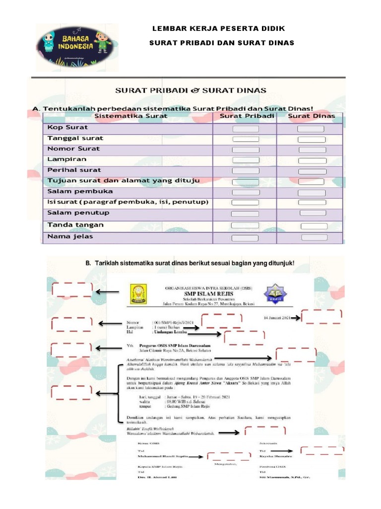LKPD Surat | PDF