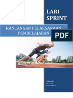 Lari Sprint Rencana